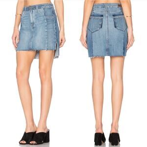 PAIGE Vintage Adrian Denim Skirt